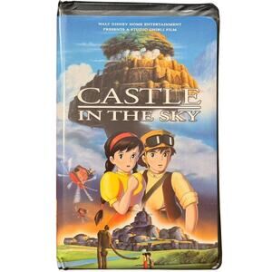 Vintage Castle in the Sky VHS Studio Ghibli Anime Walt Disney Home Entertainment